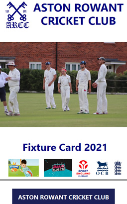 ARCC Fixture Card 2021